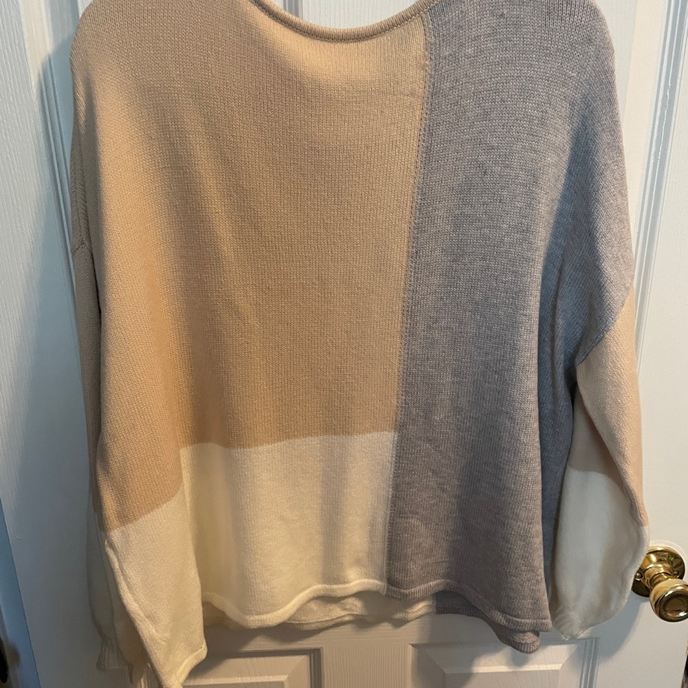 Color block sweater - Picture 5 of 8